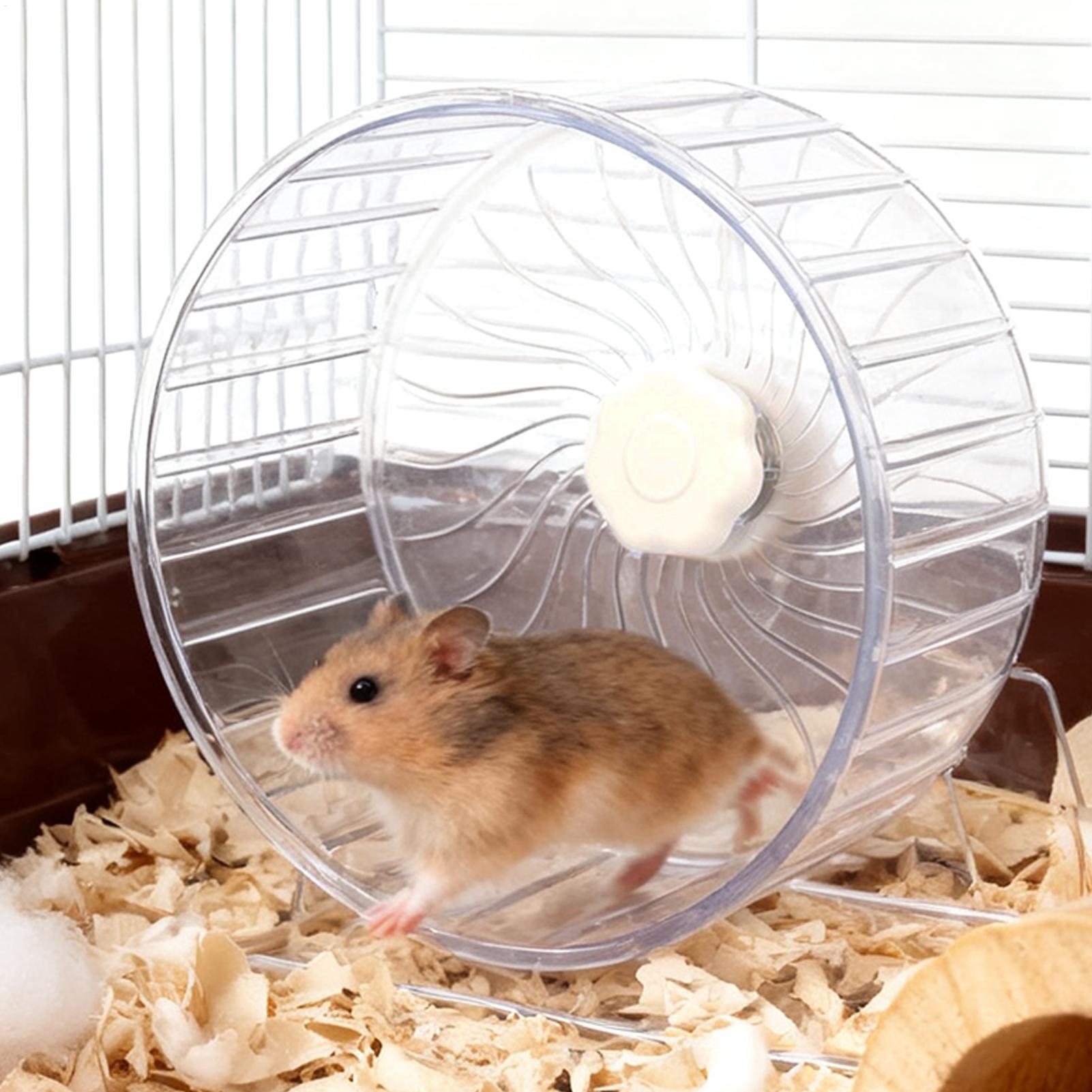 Hamster Cage Wheel - Roda de Corrida Transparente para Hamster,