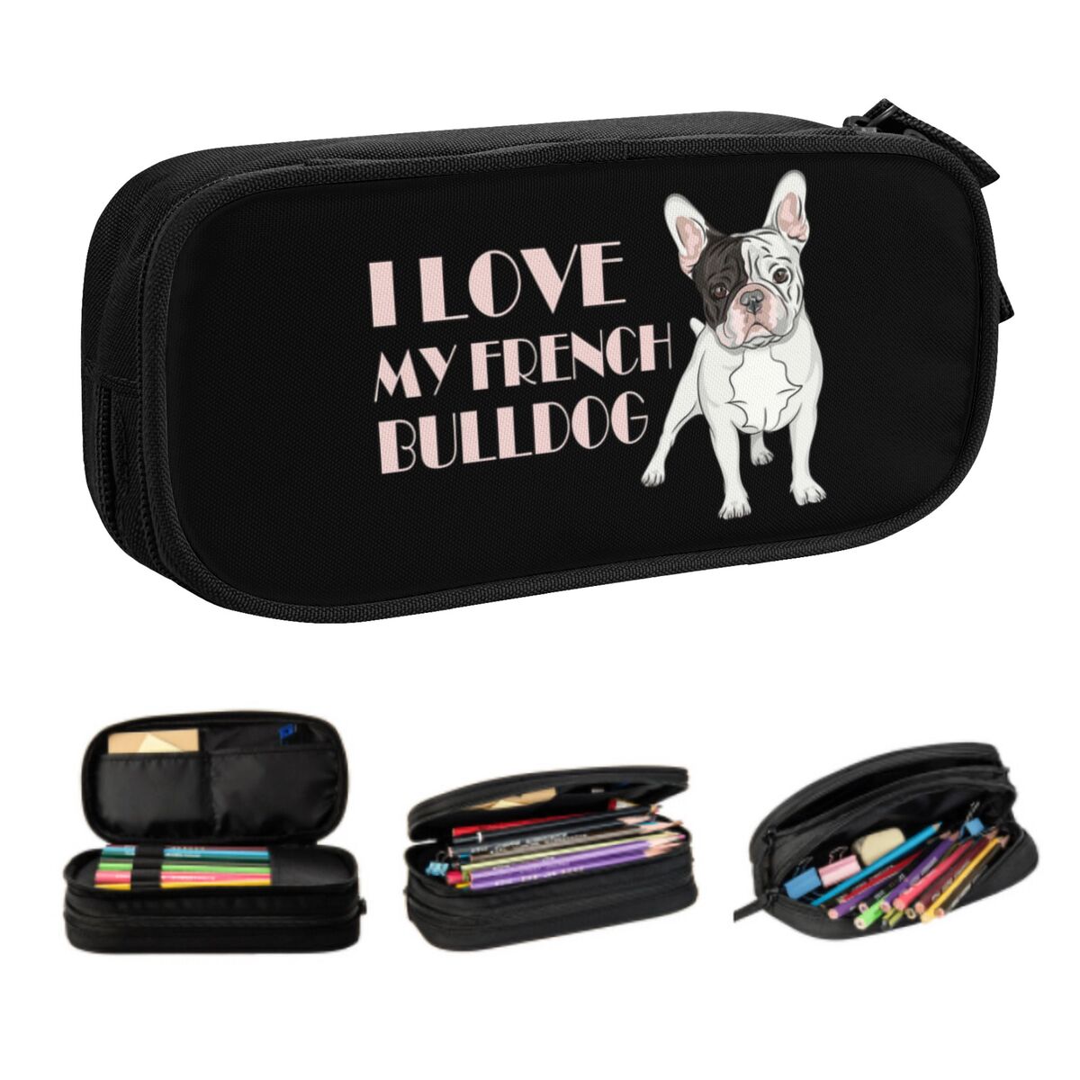 Pet X Supplies & Tack Howell Photos - Personalizado buldogue francês bonito lápis caso