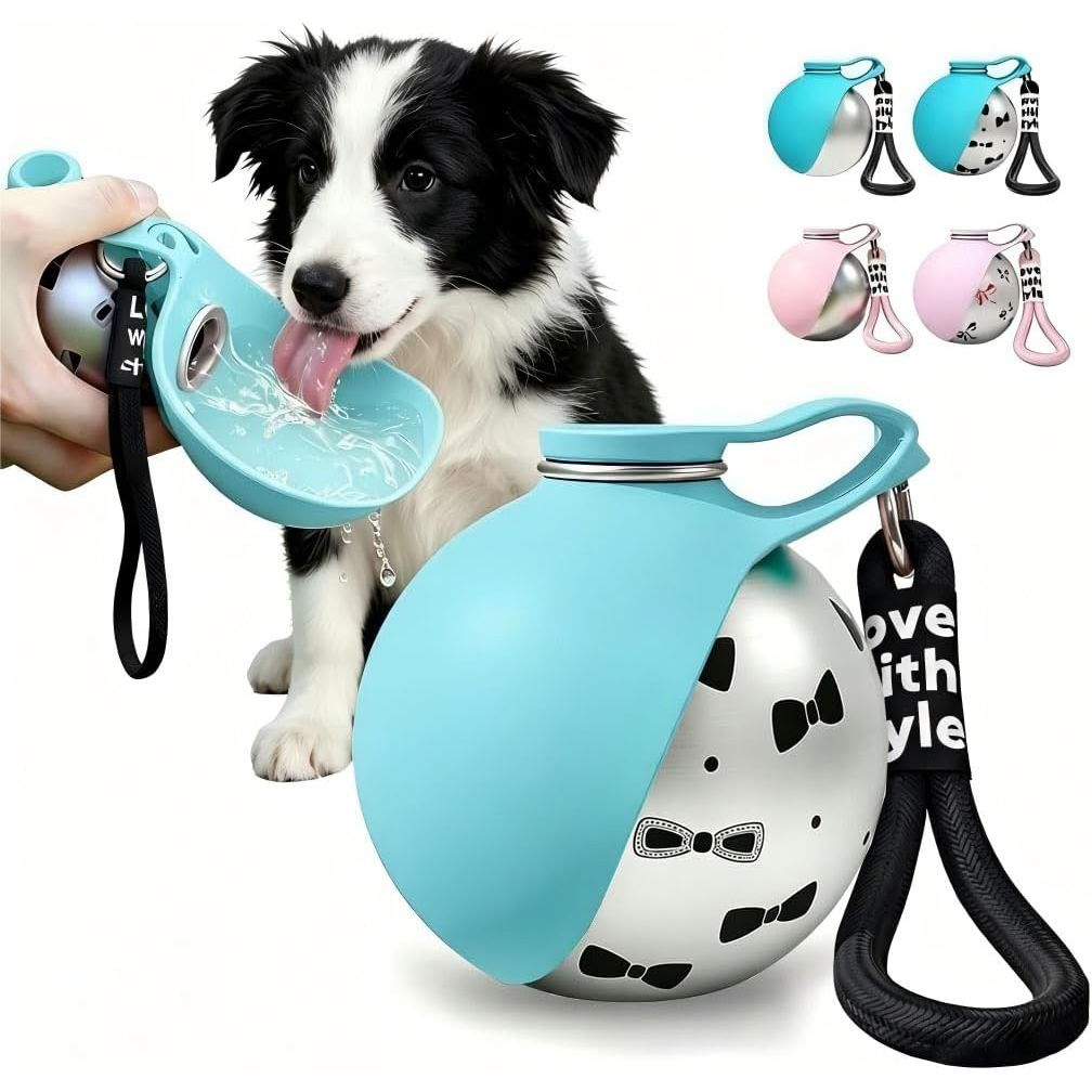 Pet Supplies Co - Garrafa de água portátil para cães,