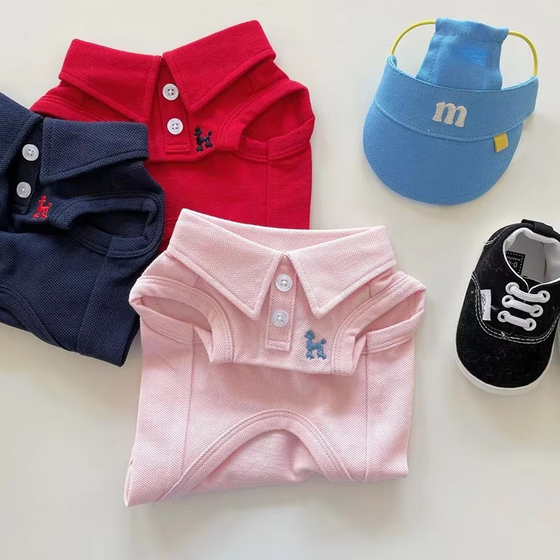 Pet Supplies Co - Nova Camisa Polo para Cães, Roupas