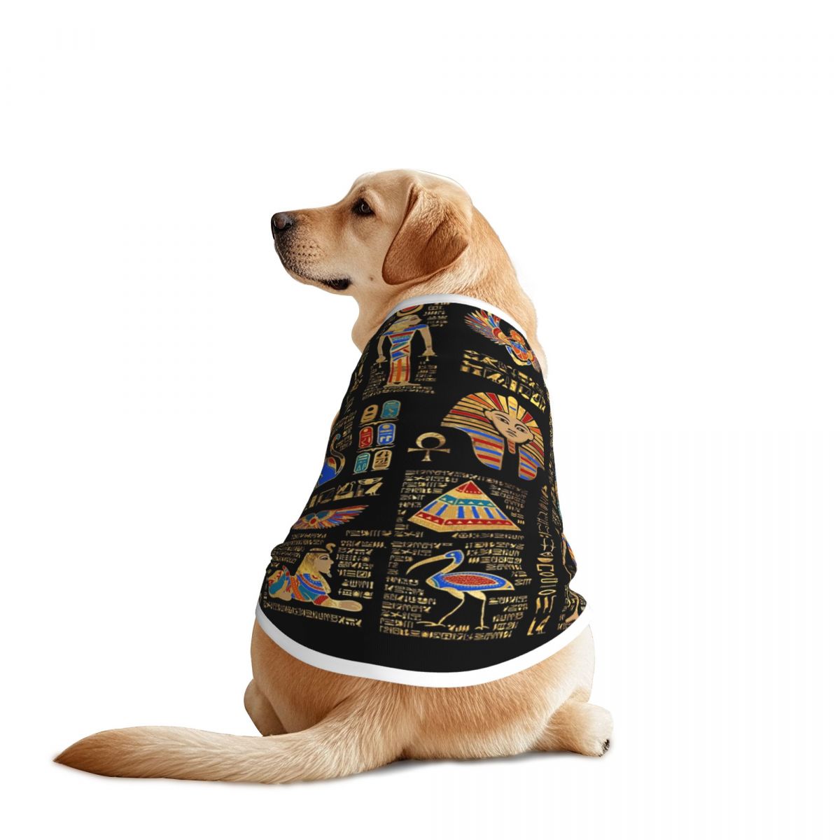 Pet Supplies Egypt - Hieróglifos egípcios e divindades coletes para