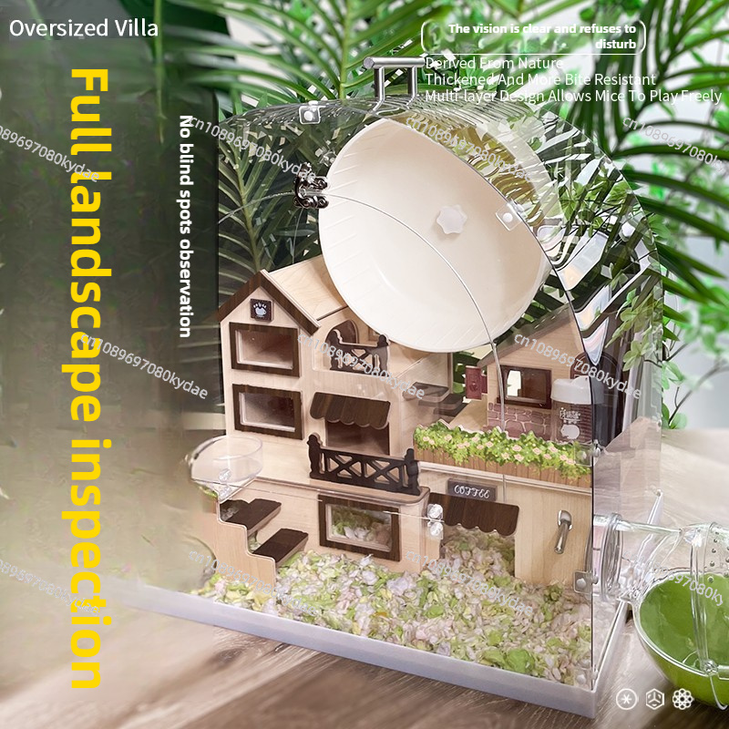 ‌ Mansão para Hamster com Tanq - Hamster Cage Wheel avaliação e preço