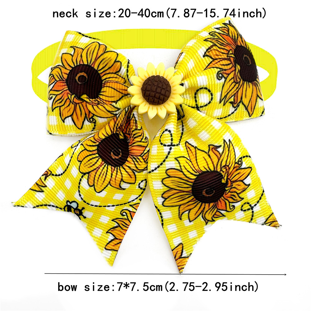Flores estilo bowties para cão - Pet Supplies Co avaliação e preço