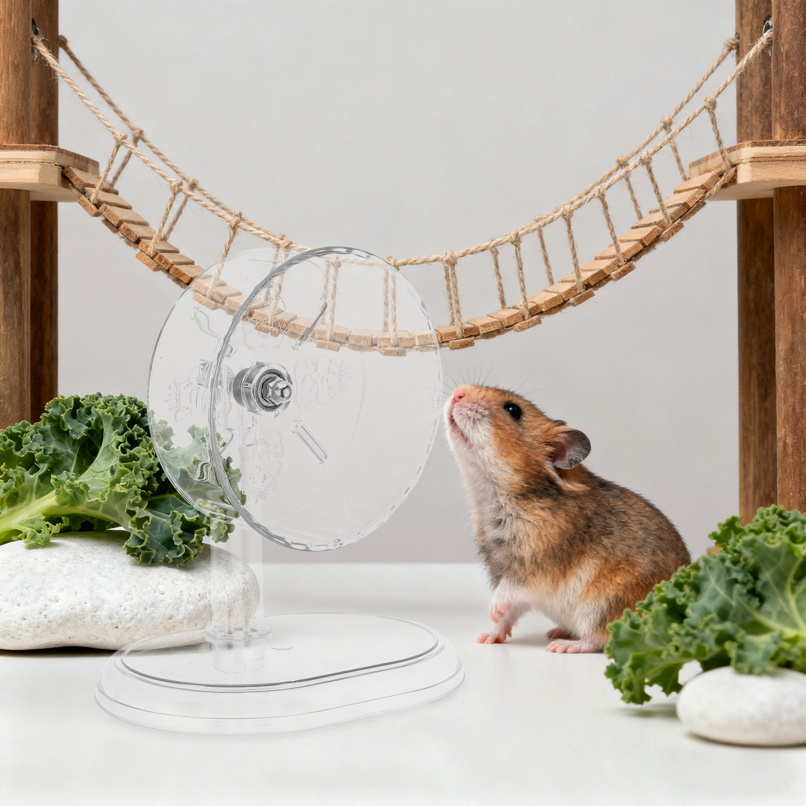Roda de Exercício Silenciosa d - Hamster Cage Wheel avaliação e preço